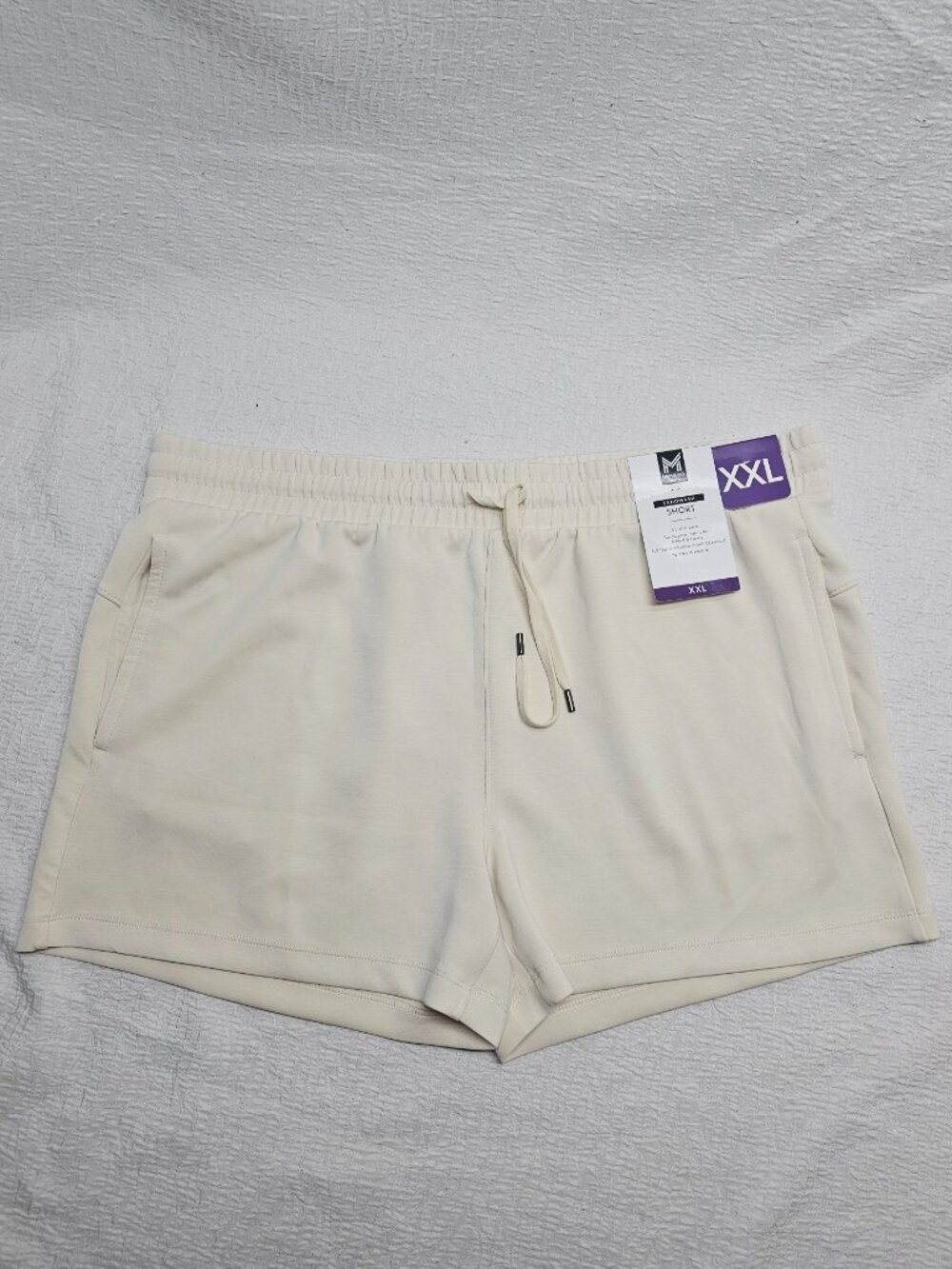 Member's Mark Women's Full Elastic Waistband 4" Inseam Sandwash Short - Picture 6 of 8